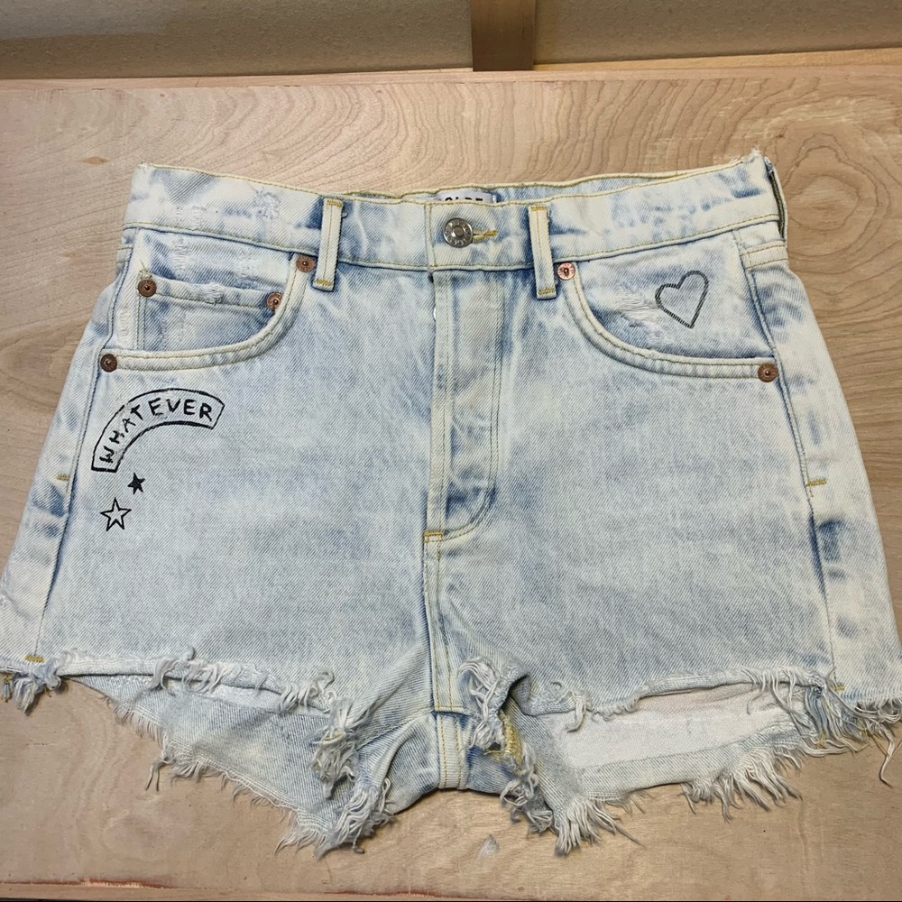AGOLDE X UO Jayden Whatever Lover Jeans Shorts